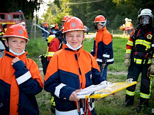 Bild Sommerübung der GJF 2021