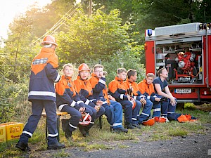 Bild Sommerübung der GJF 2021