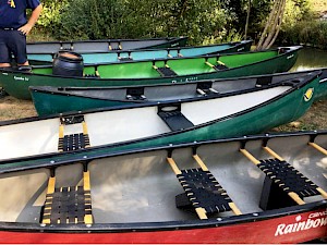 Bild Auf dem Wasser geht`s zum THW