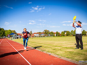 Bild GJF Vilseck tritt mit Gruppe und Staffel zur Abnahme an