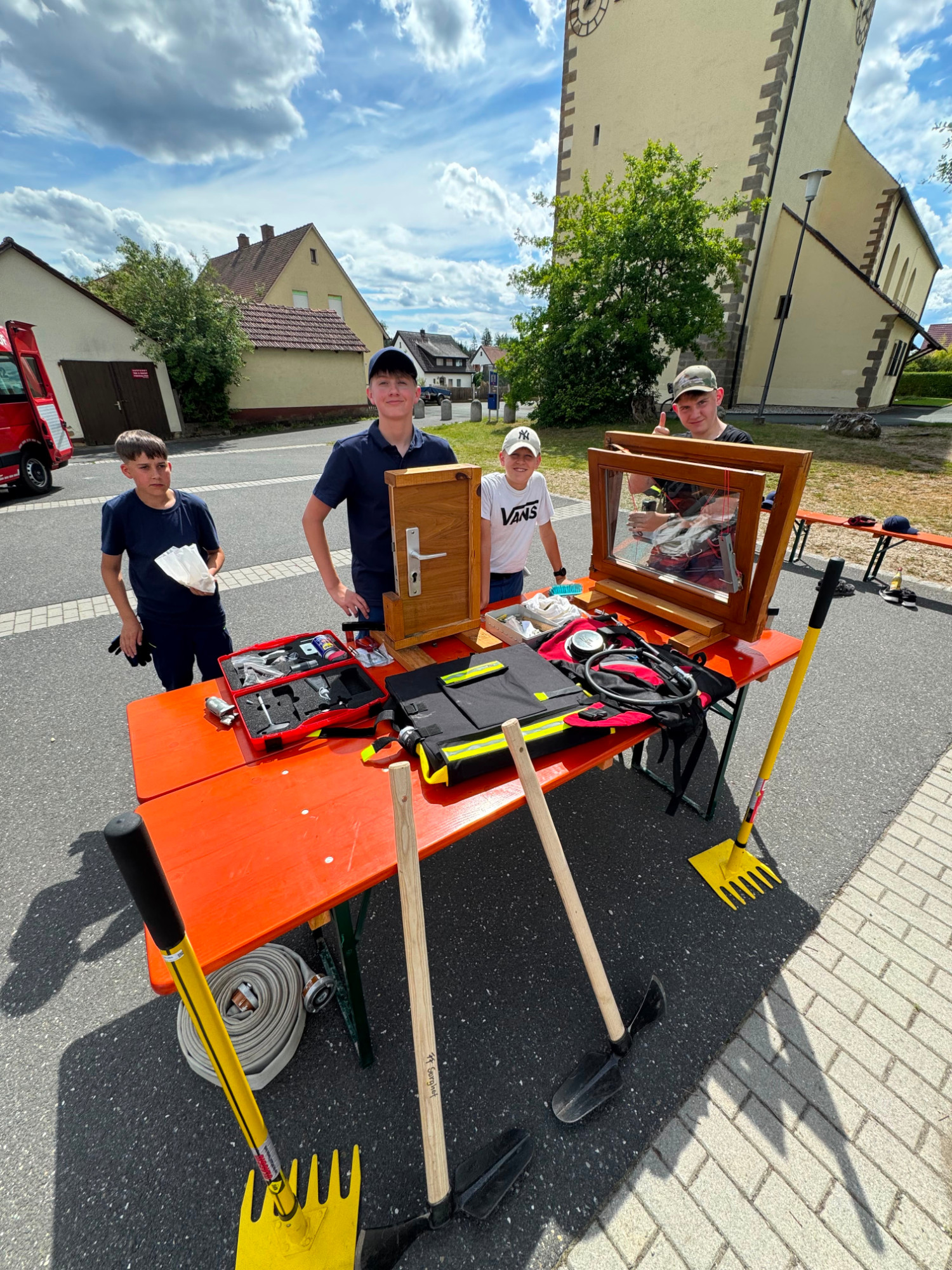 Titelbild Feuerwehr Sorghof und GJF Vilseck führen Nachwuchswerbetag durch